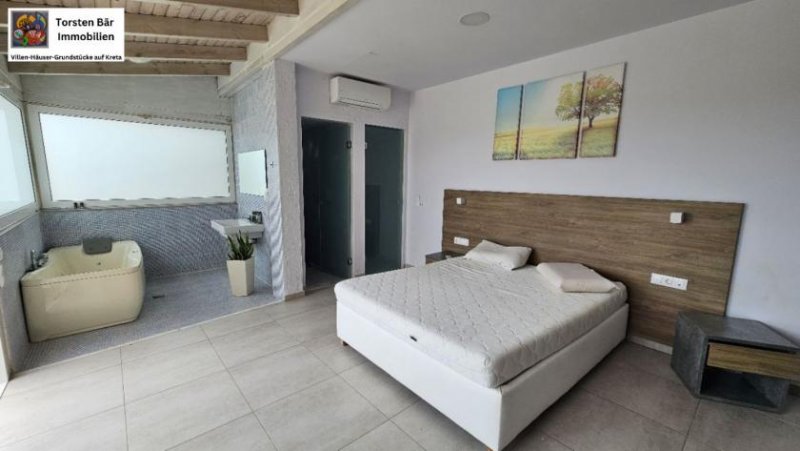 Agia Pelagia Kreta, Ag. Pelagia - Hotel 13 Zimmer mit kleiner Kapelle Gewerbe kaufen